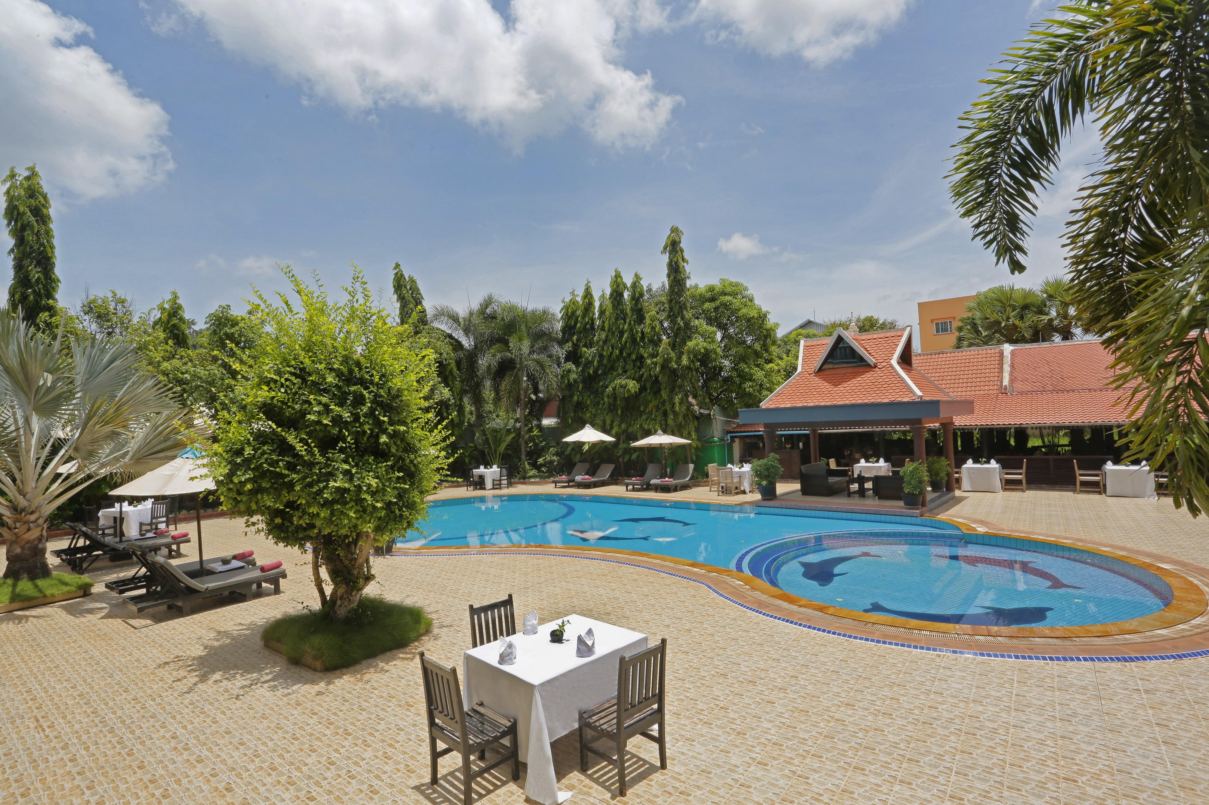 Lucky Angkor Hotel & Spa Sziemreap Kültér fotó